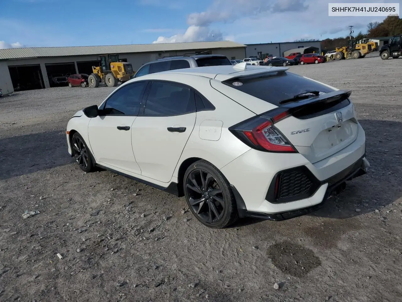 SHHFK7H41JU240695 2018 Honda Civic Sport