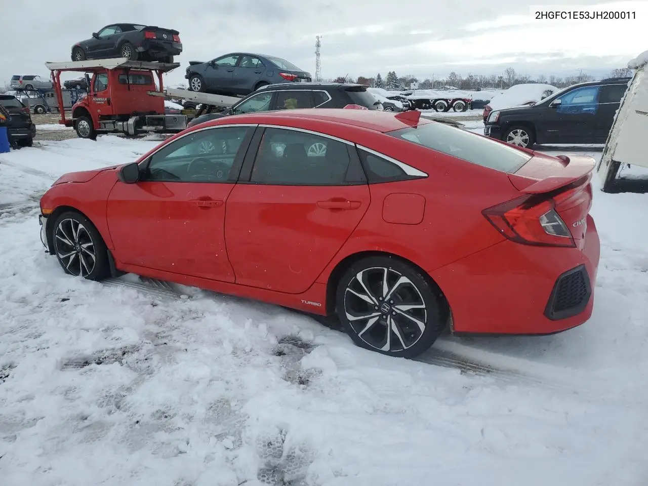 2HGFC1E53JH200011 2018 Honda Civic Si