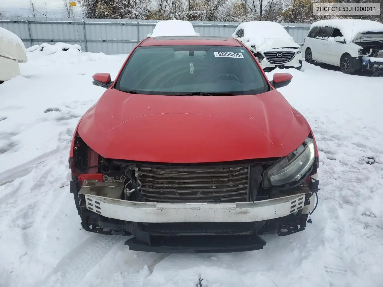 2HGFC1E53JH200011 2018 Honda Civic Si