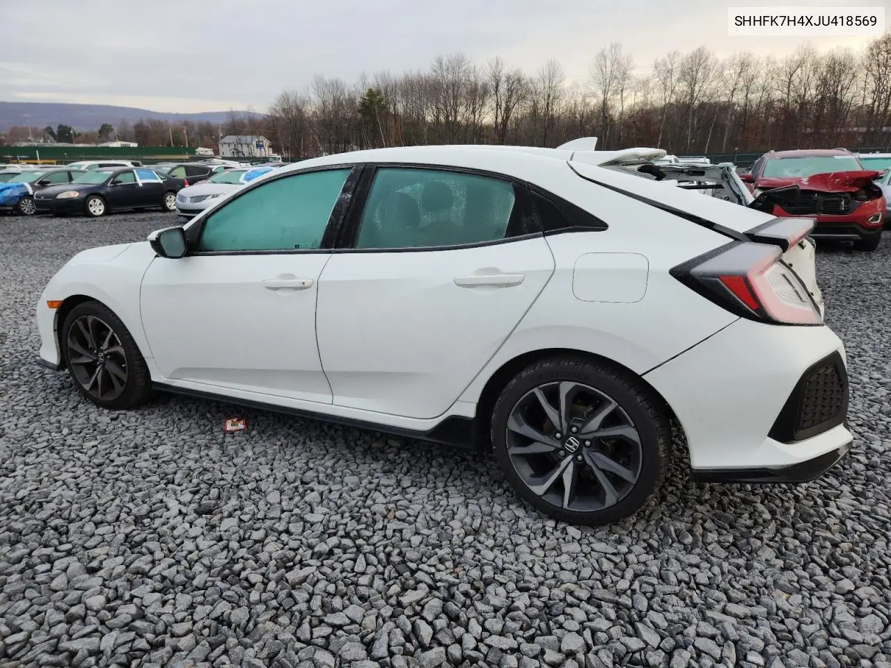 SHHFK7H4XJU418569 2018 Honda Civic Sport