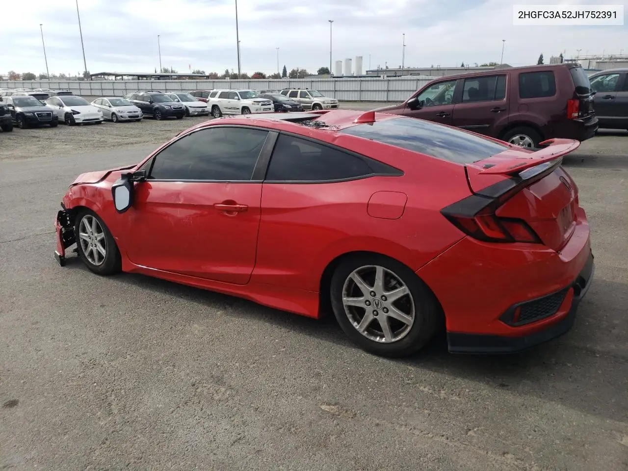2HGFC3A52JH752391 2018 Honda Civic Si