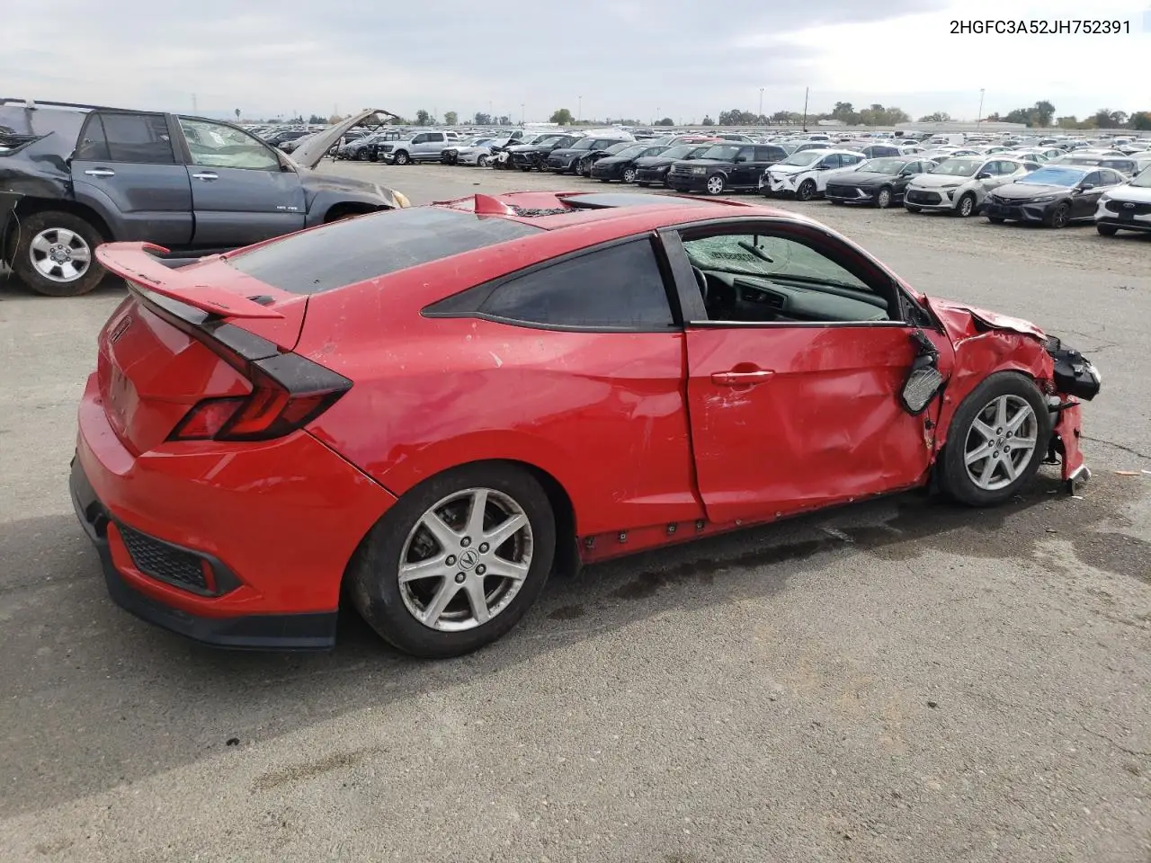 2HGFC3A52JH752391 2018 Honda Civic Si