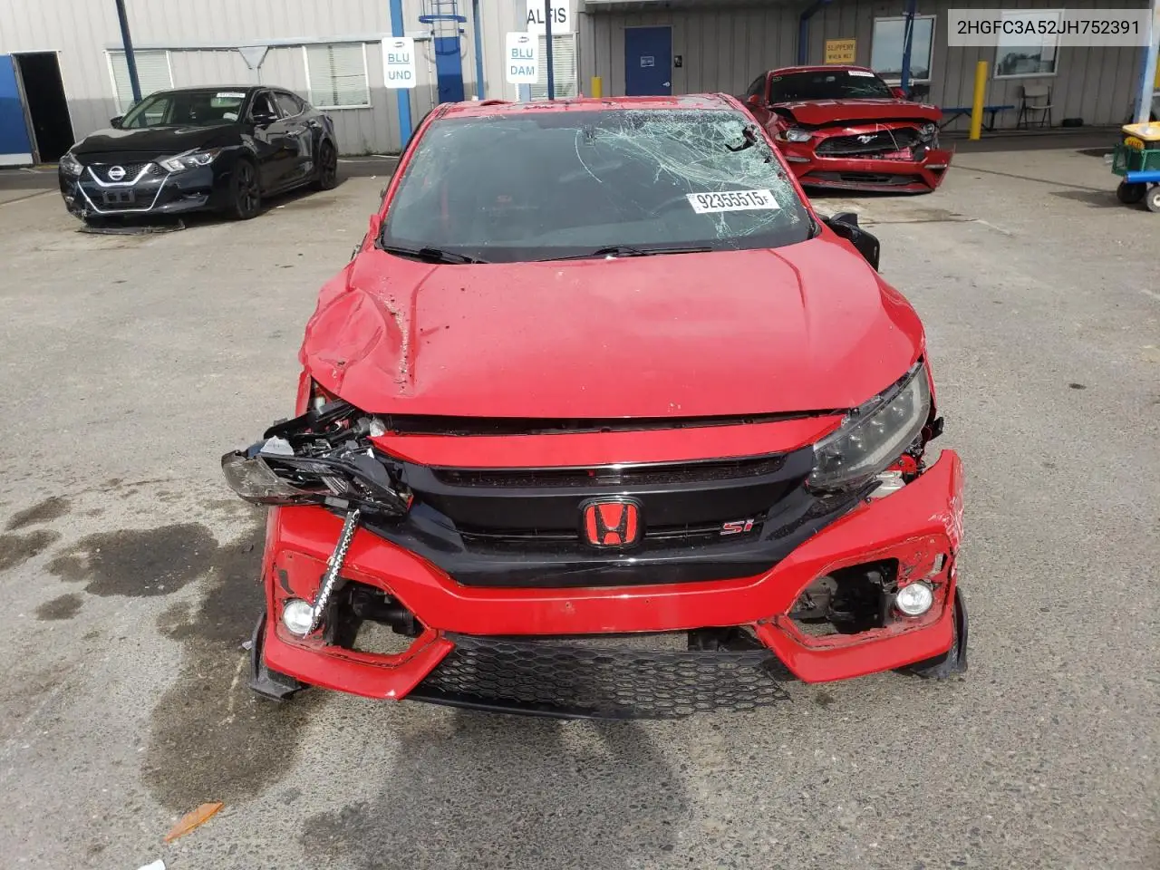 2HGFC3A52JH752391 2018 Honda Civic Si