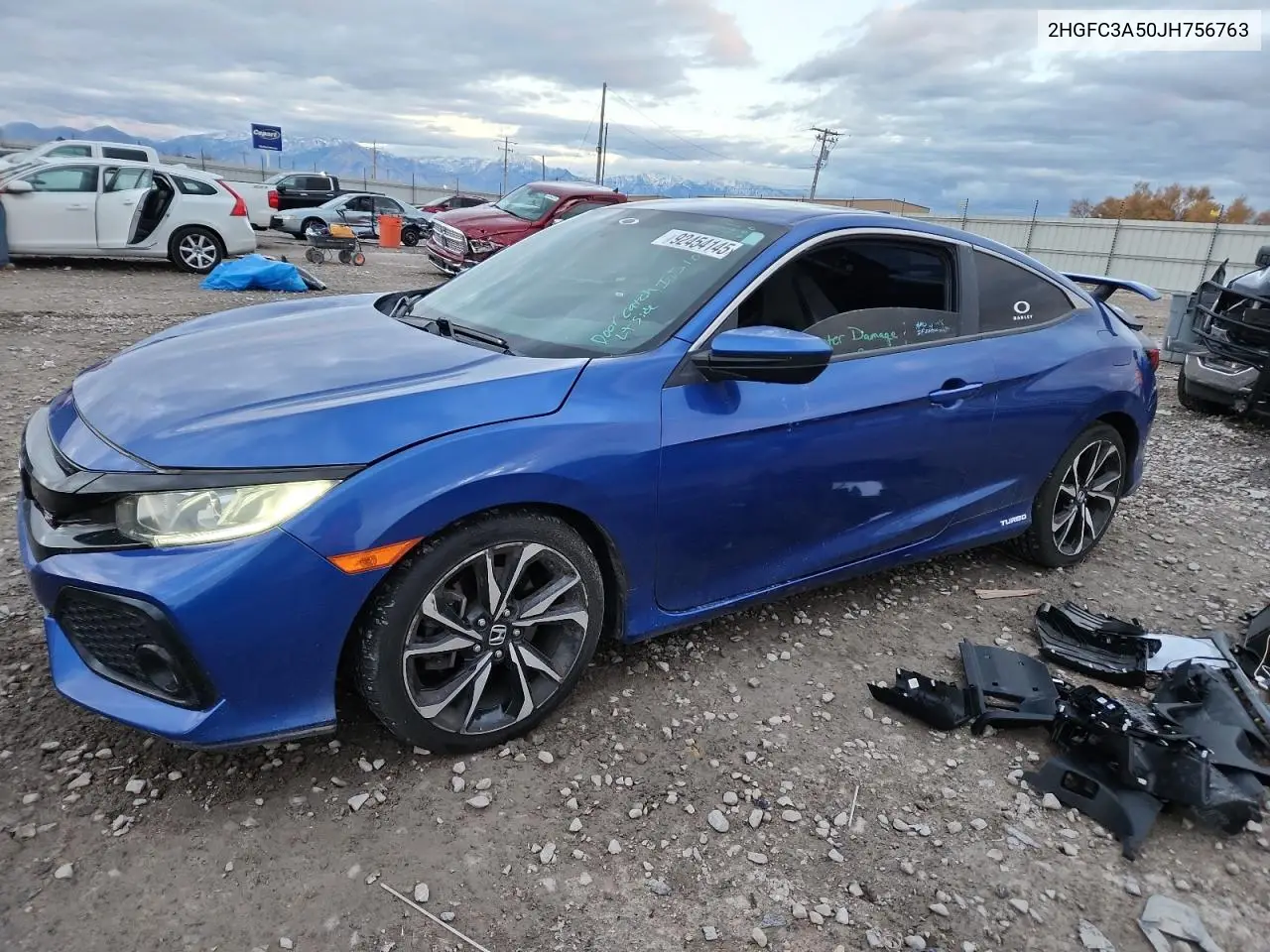 2HGFC3A50JH756763 2018 Honda Civic Si