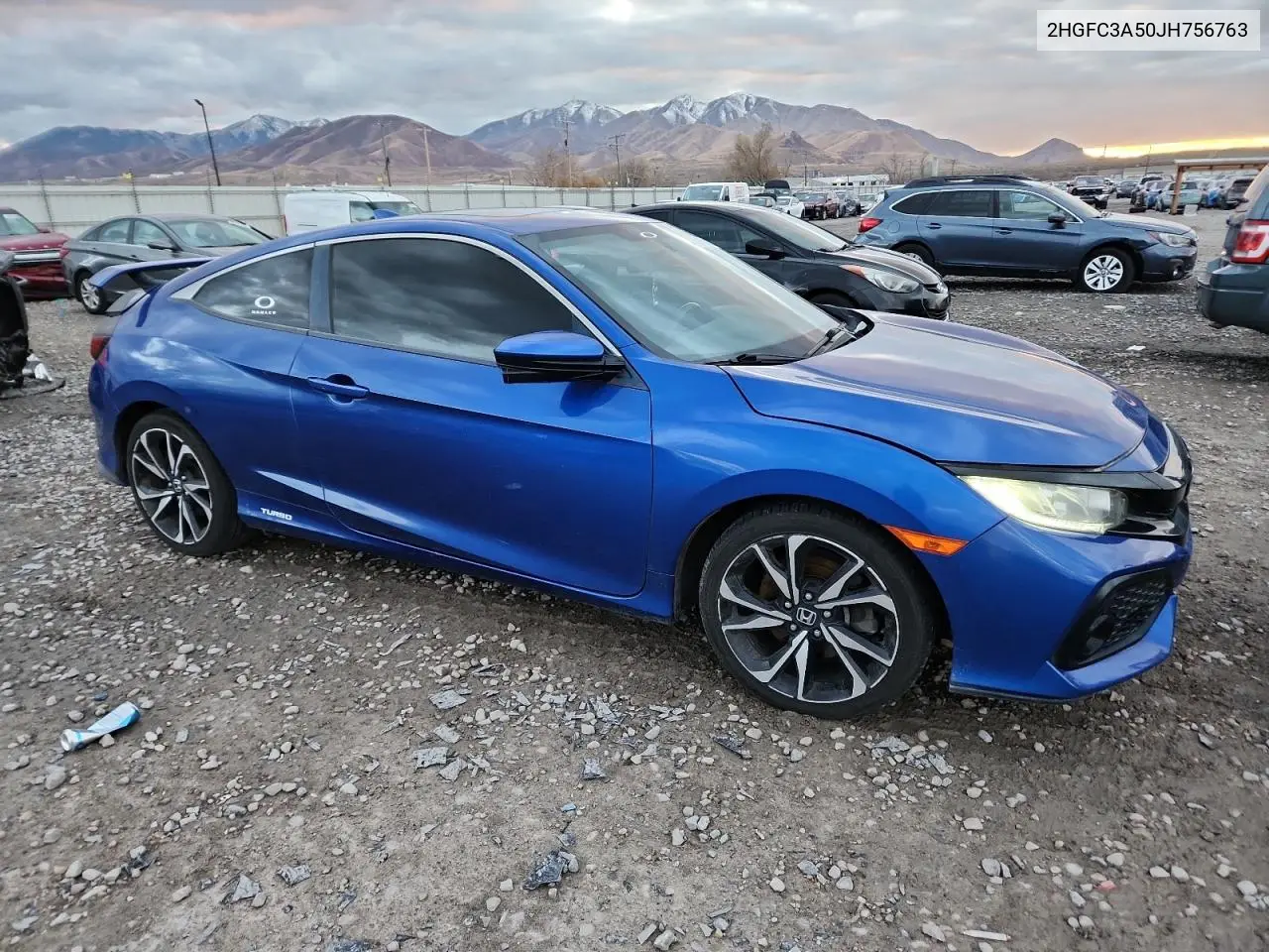 2HGFC3A50JH756763 2018 Honda Civic Si