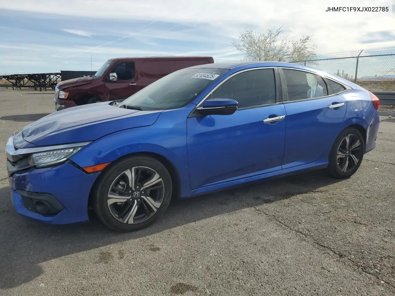 JHMFC1F9XJX022785 2018 Honda Civic Touring