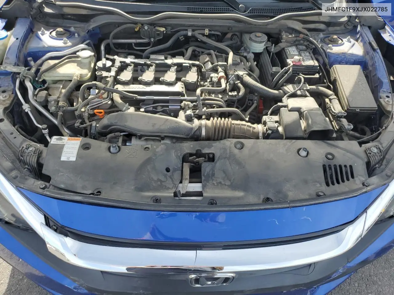 JHMFC1F9XJX022785 2018 Honda Civic Touring