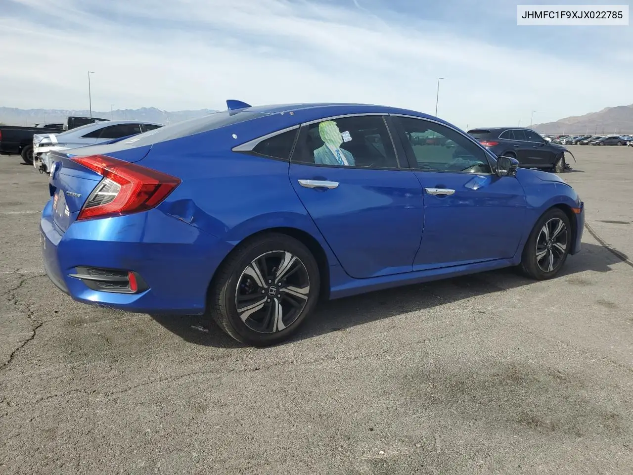 JHMFC1F9XJX022785 2018 Honda Civic Touring