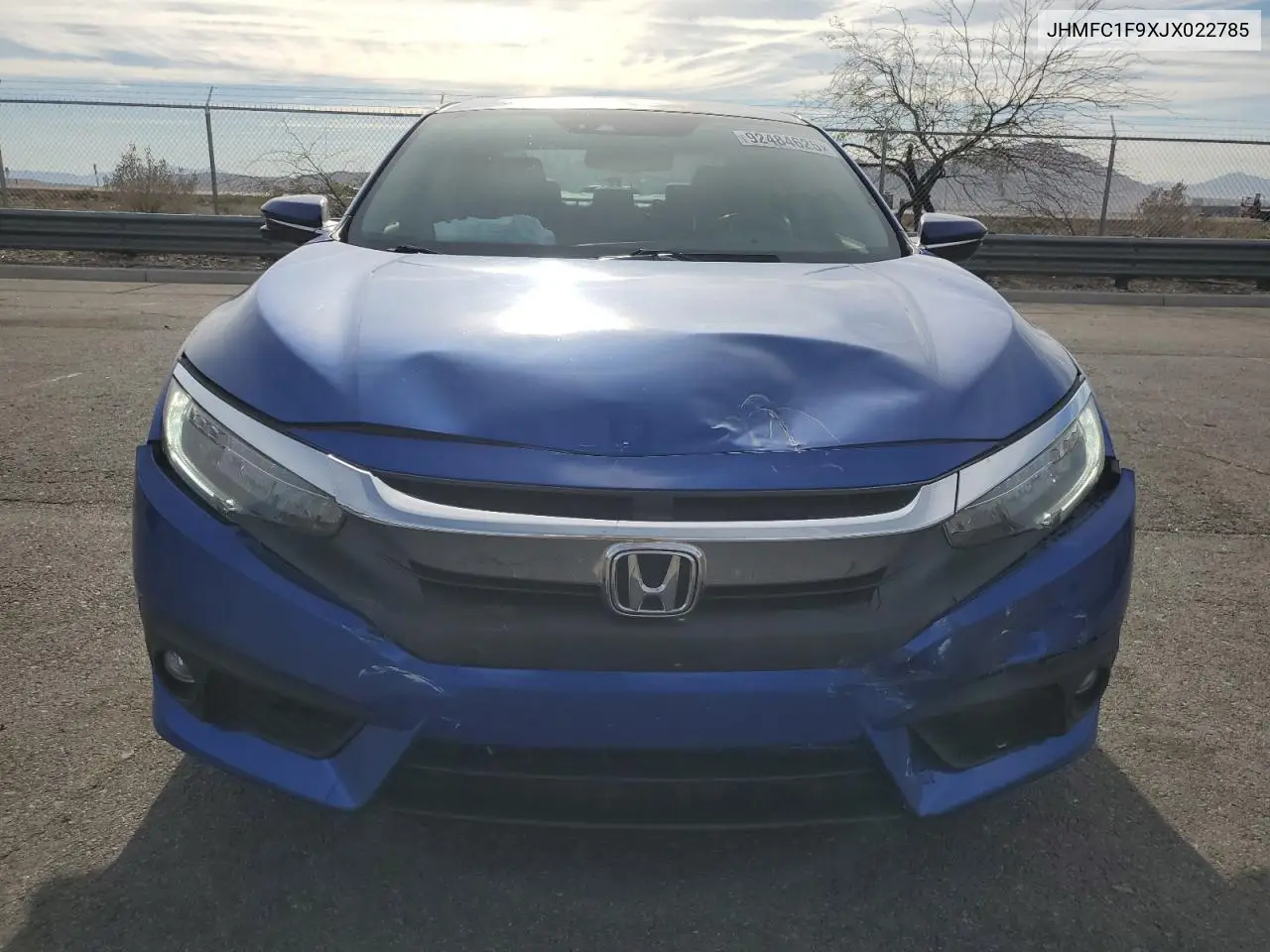 JHMFC1F9XJX022785 2018 Honda Civic Touring