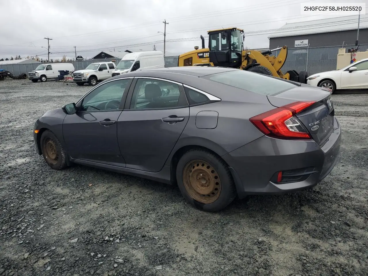 2HGFC2F58JH025520 2018 Honda Civic Lx