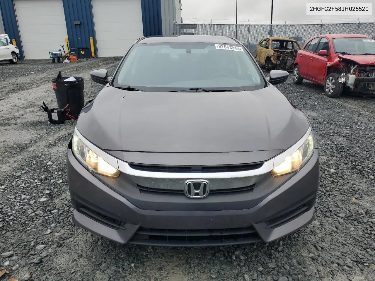2HGFC2F58JH025520 2018 Honda Civic Lx