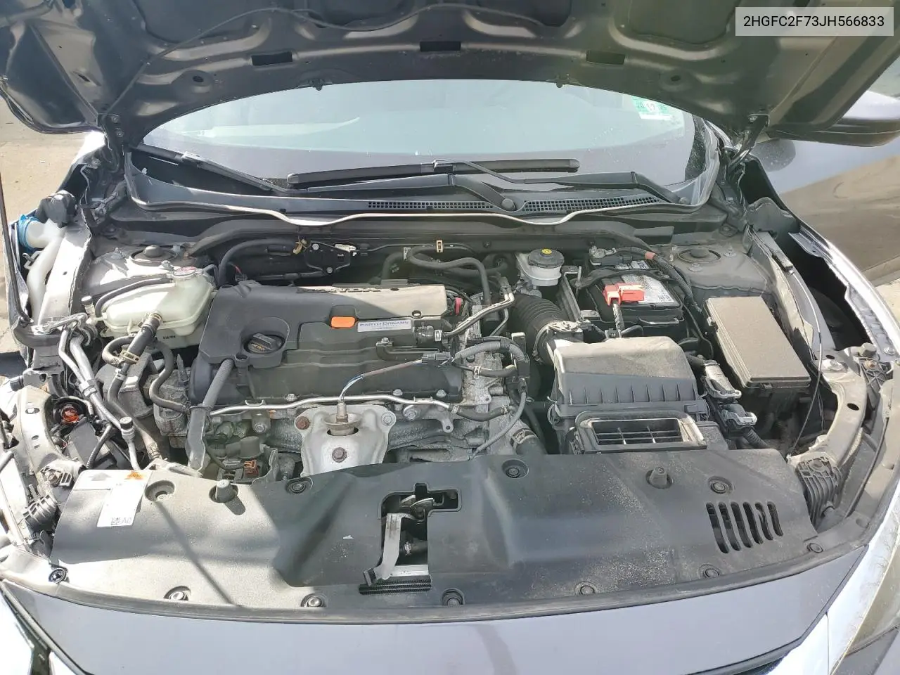 2HGFC2F73JH566833 2018 Honda Civic Ex