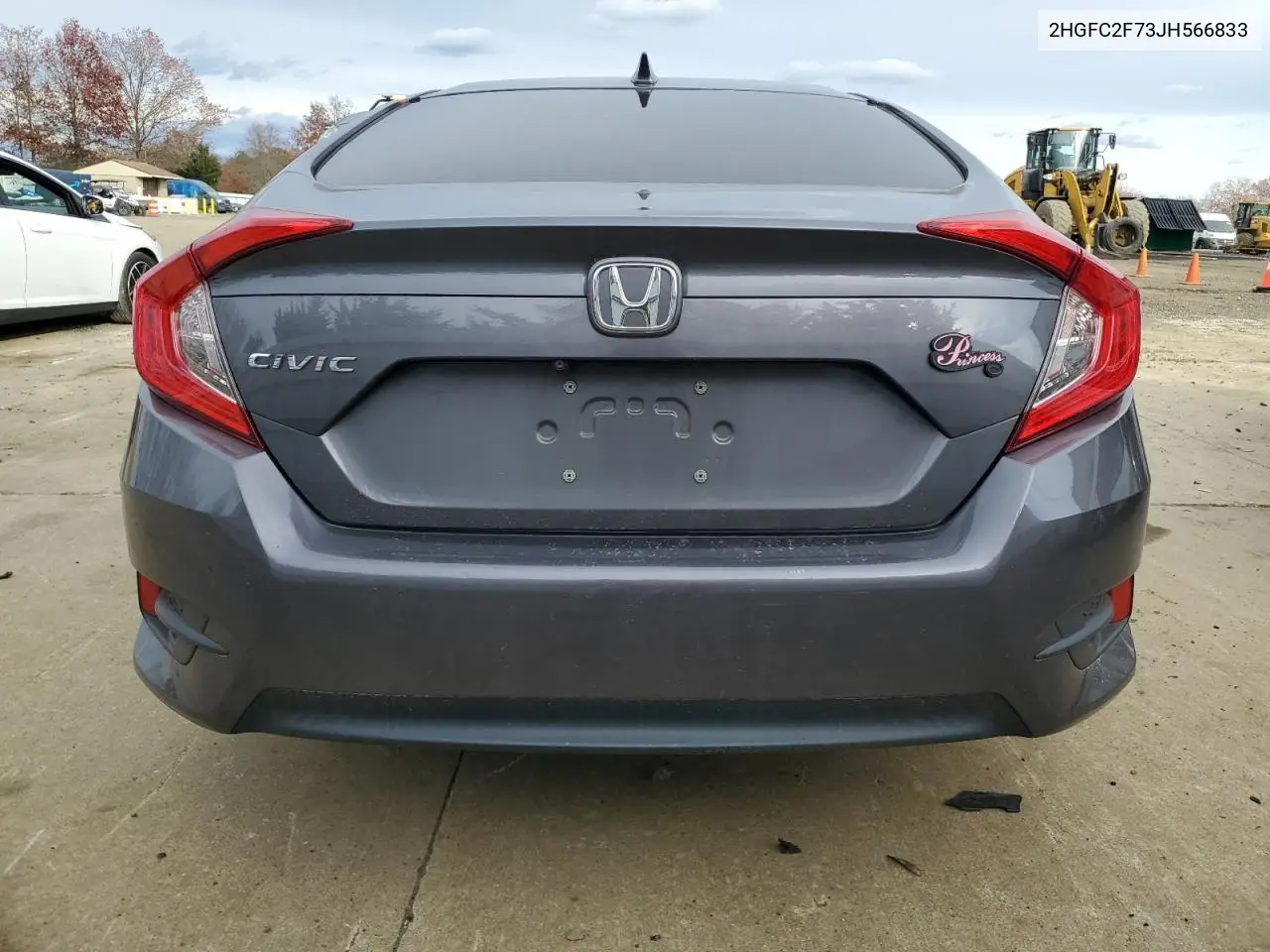 2HGFC2F73JH566833 2018 Honda Civic Ex