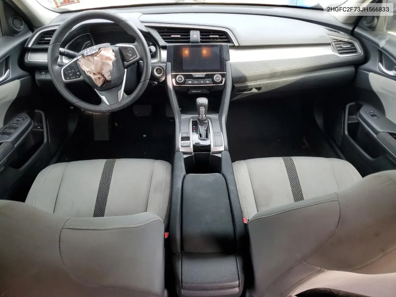2HGFC2F73JH566833 2018 Honda Civic Ex