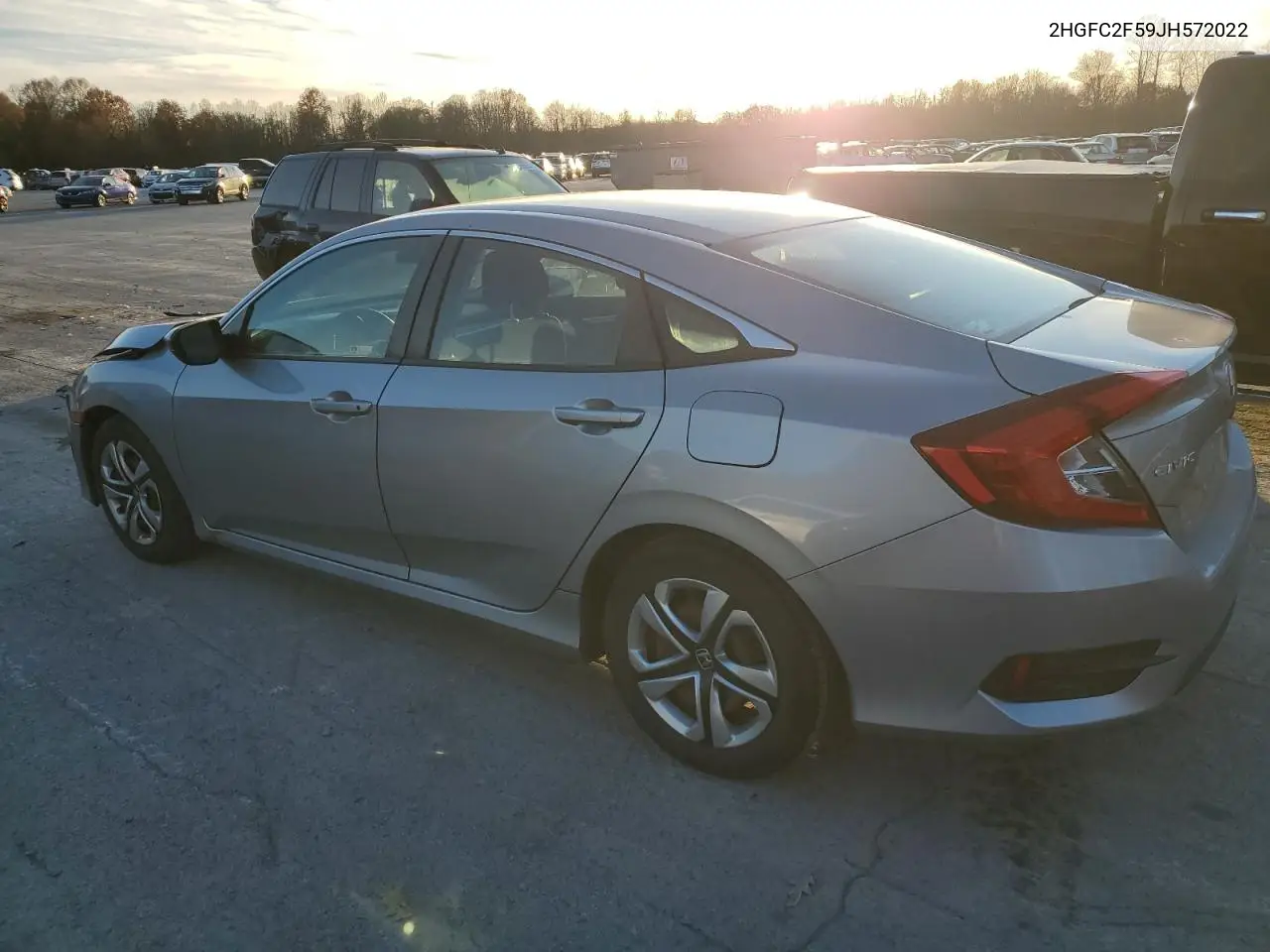 2HGFC2F59JH572022 2018 Honda Civic Lx