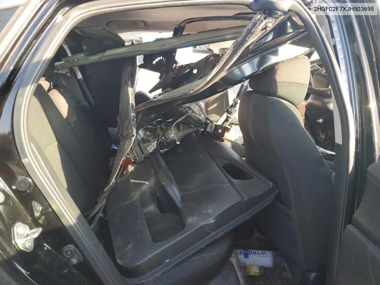 2HGFC2F7XJH503695 2018 Honda Civic Ex