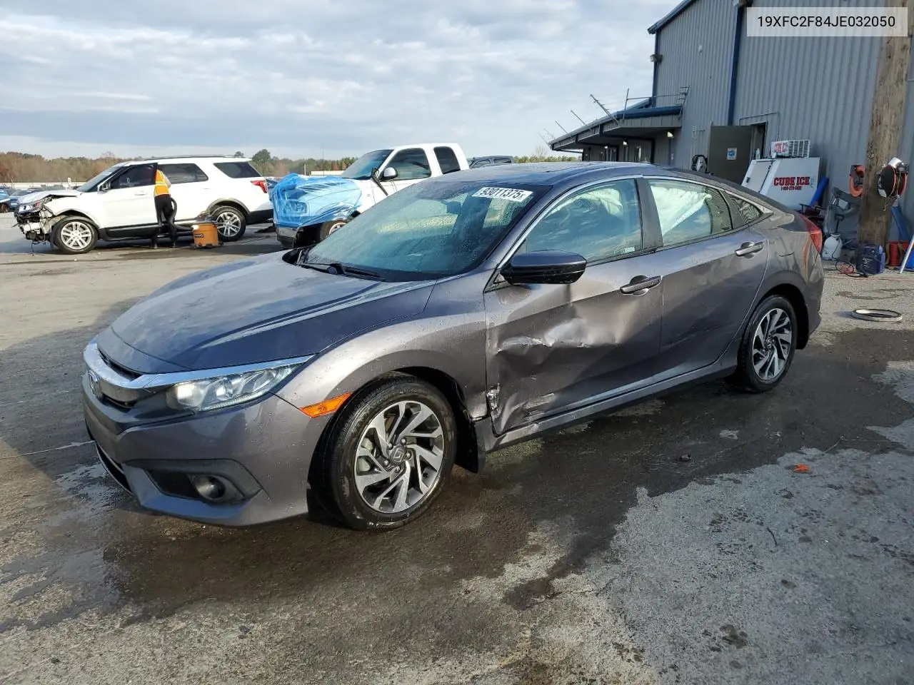 19XFC2F84JE032050 2018 Honda Civic Ex