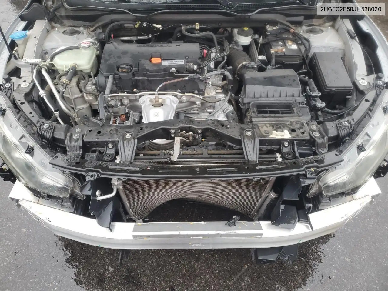2HGFC2F50JH538020 2018 Honda Civic Lx