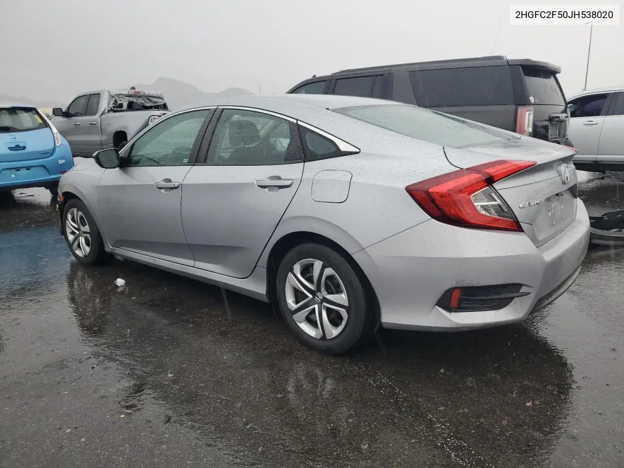 2HGFC2F50JH538020 2018 Honda Civic Lx