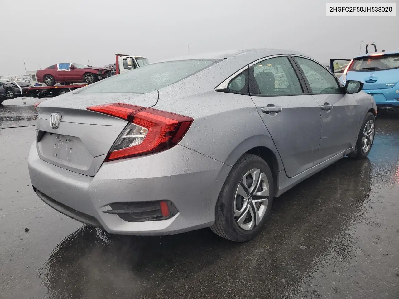 2HGFC2F50JH538020 2018 Honda Civic Lx
