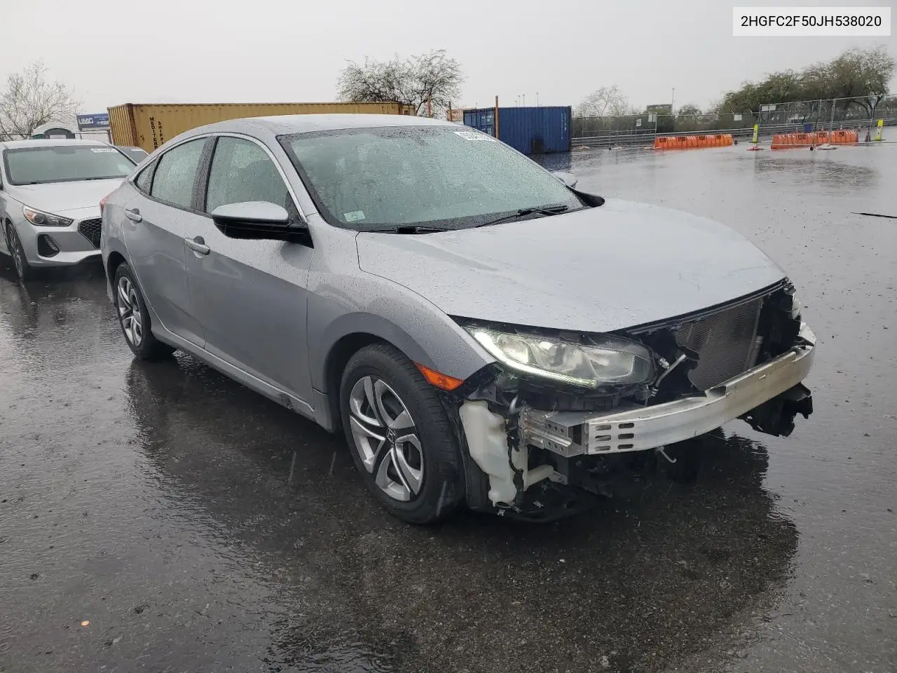 2HGFC2F50JH538020 2018 Honda Civic Lx