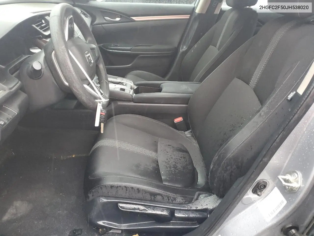 2HGFC2F50JH538020 2018 Honda Civic Lx