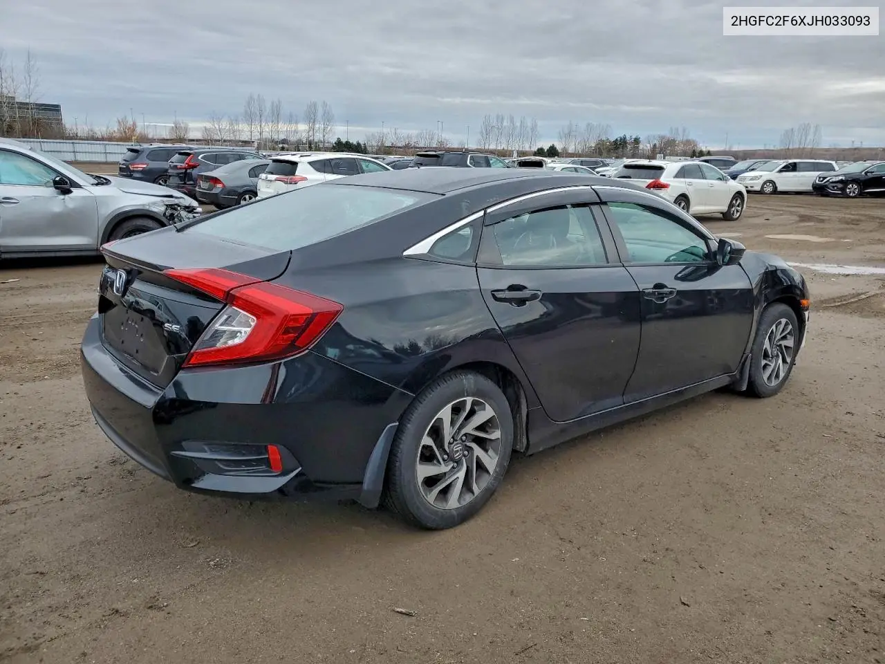 2HGFC2F6XJH033093 2018 Honda Civic Lx