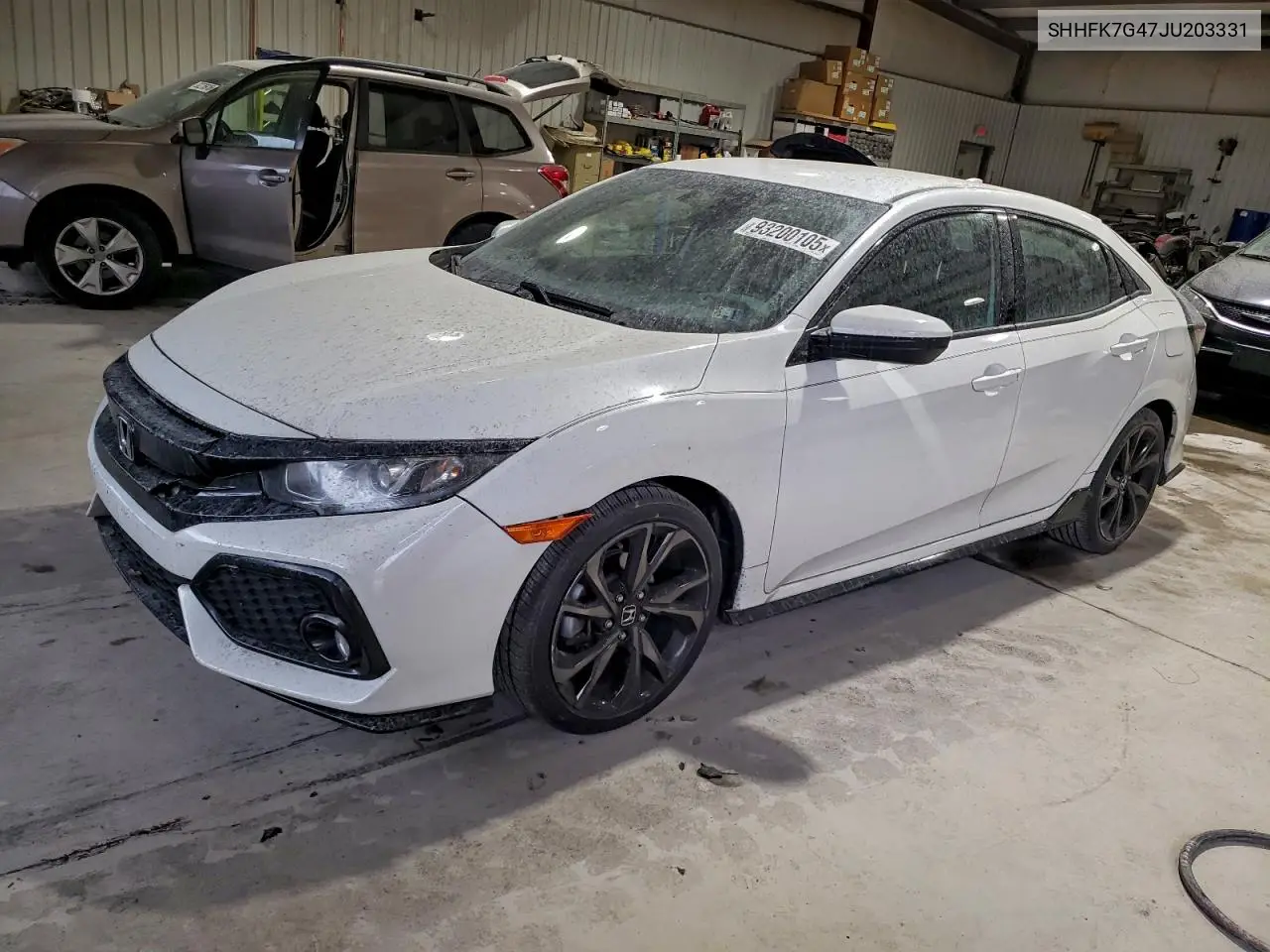 SHHFK7G47JU203331 2018 Honda Civic Sport