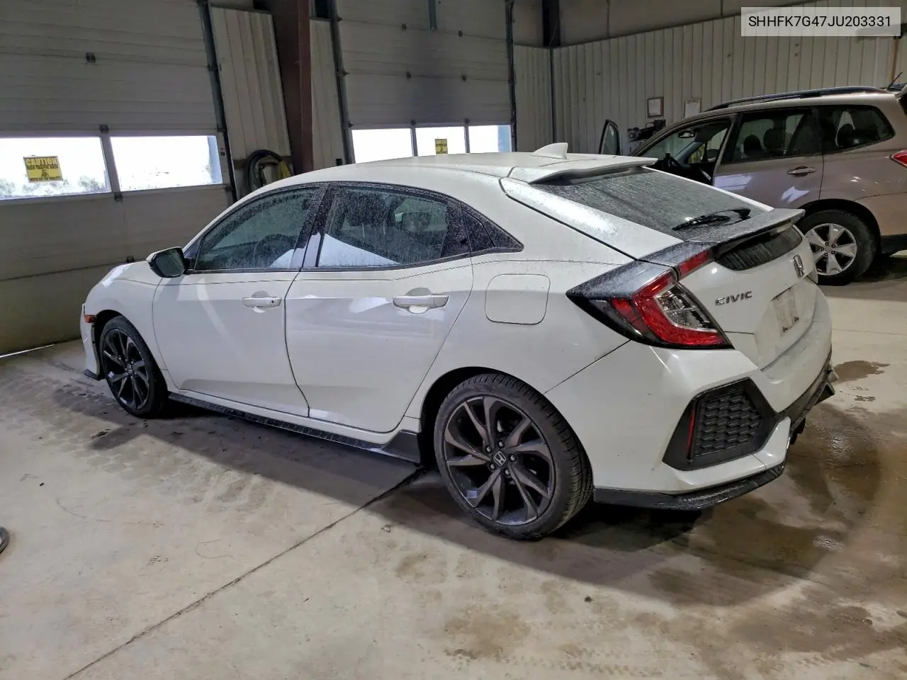 SHHFK7G47JU203331 2018 Honda Civic Sport