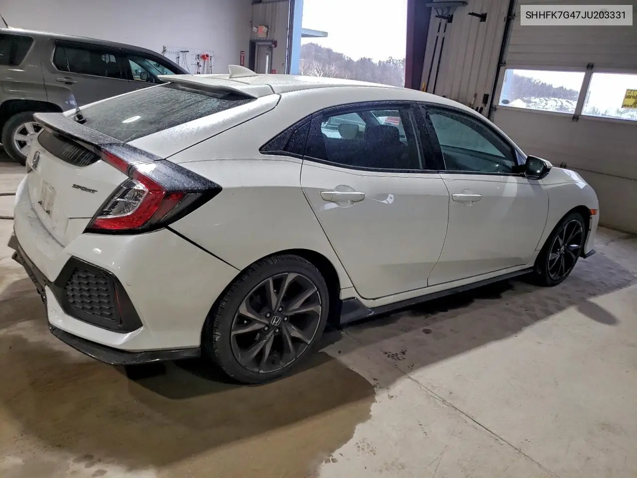 SHHFK7G47JU203331 2018 Honda Civic Sport