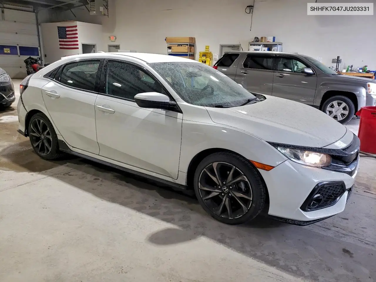 SHHFK7G47JU203331 2018 Honda Civic Sport