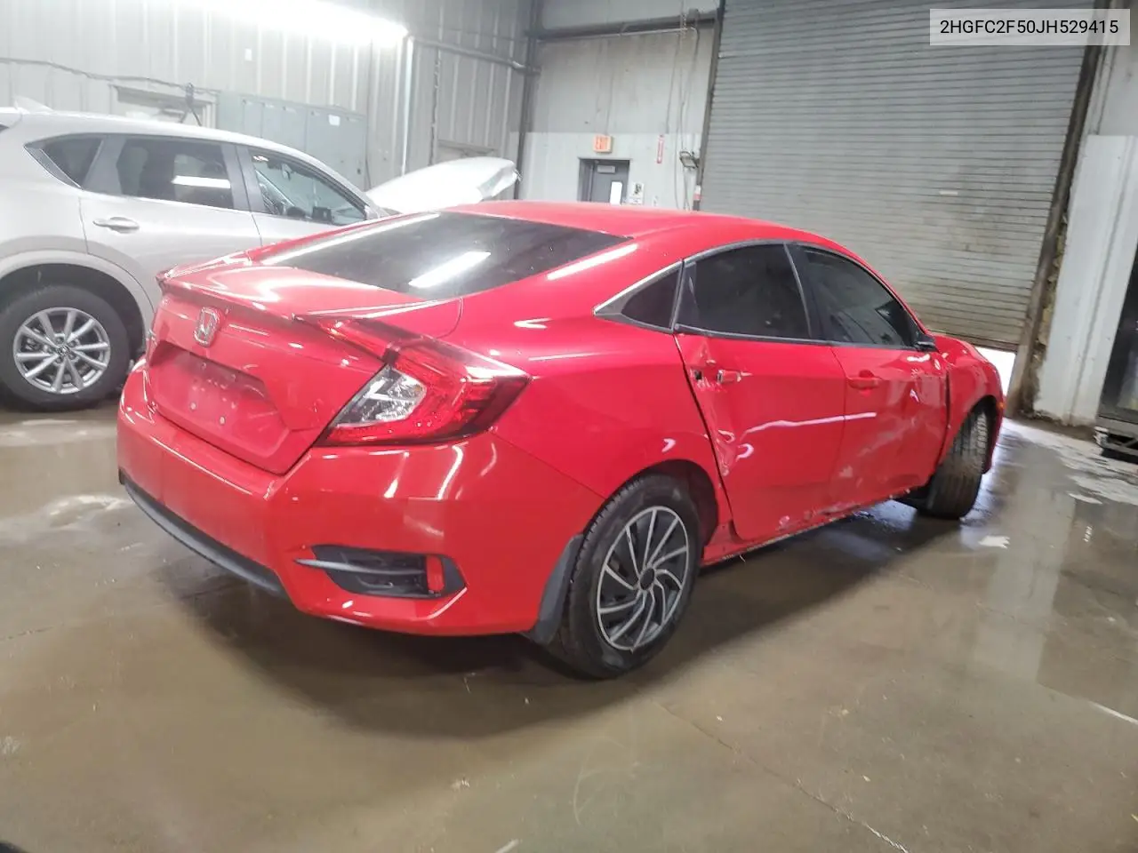 2HGFC2F50JH529415 2018 Honda Civic Lx