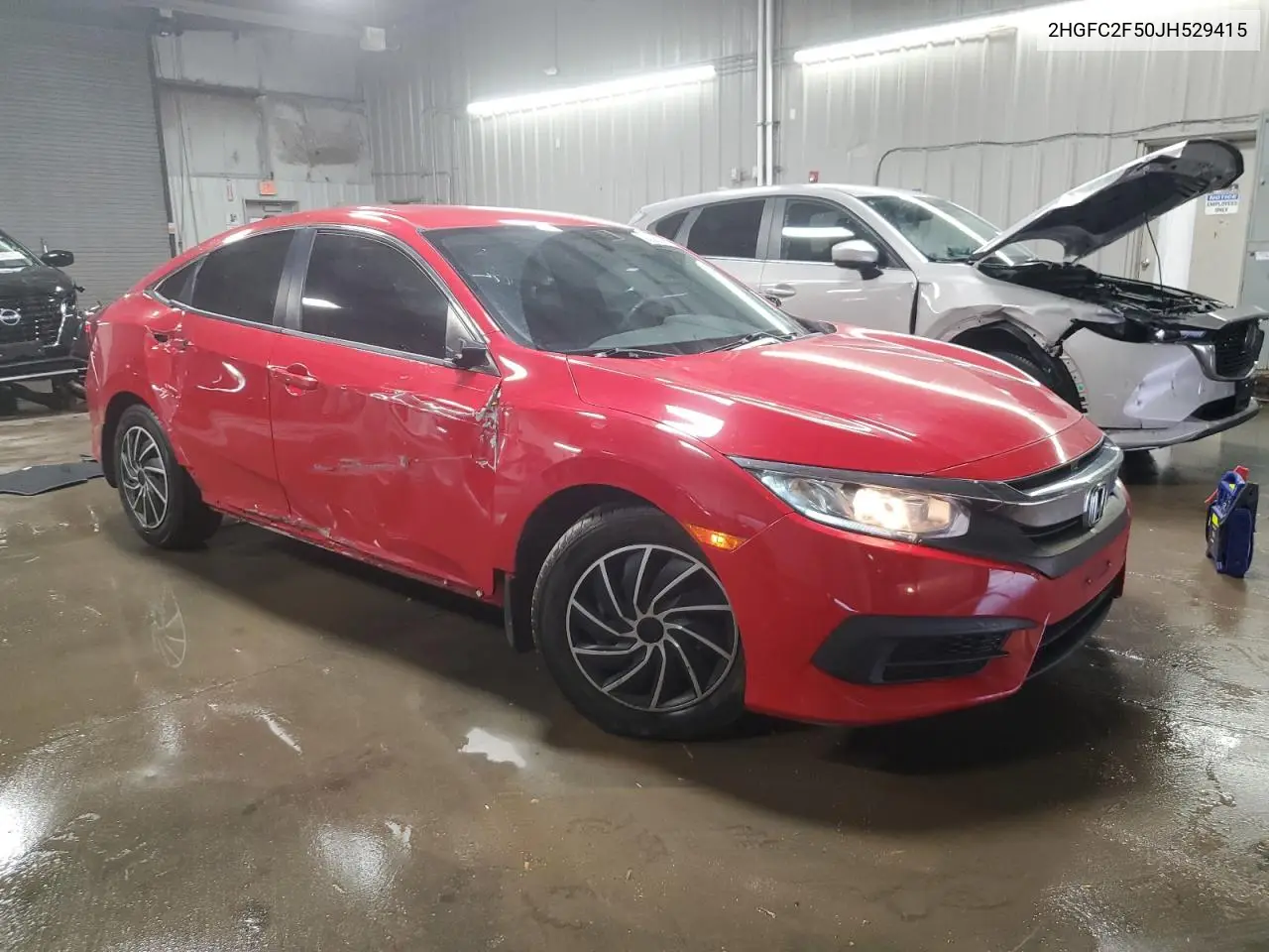 2HGFC2F50JH529415 2018 Honda Civic Lx