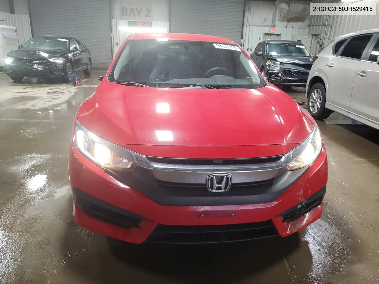 2HGFC2F50JH529415 2018 Honda Civic Lx