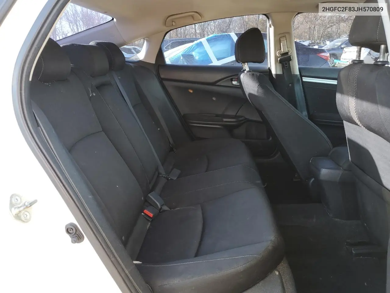 2HGFC2F83JH570809 2018 Honda Civic Ex