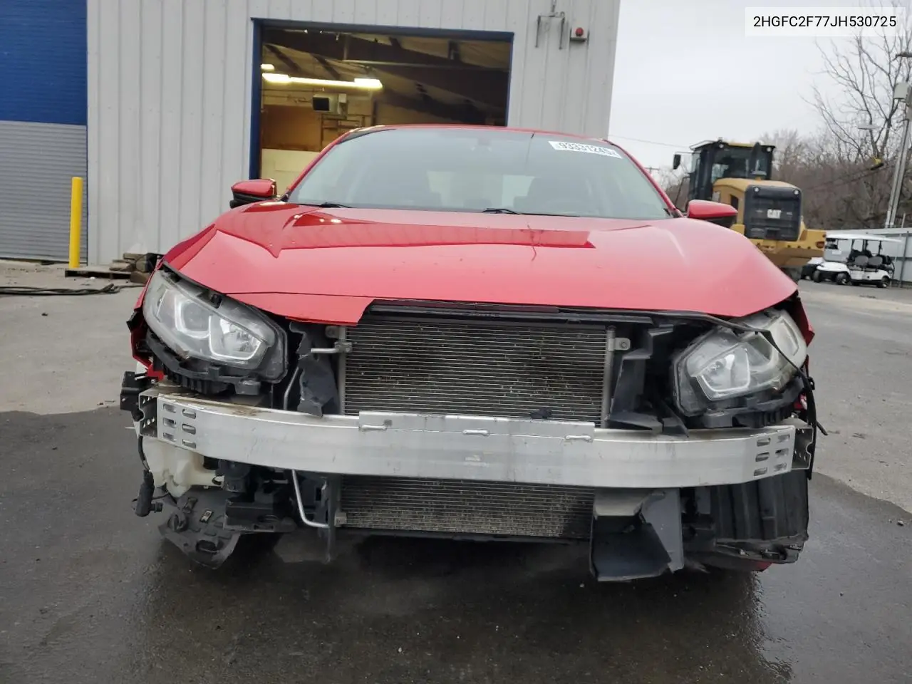2HGFC2F77JH530725 2018 Honda Civic Ex