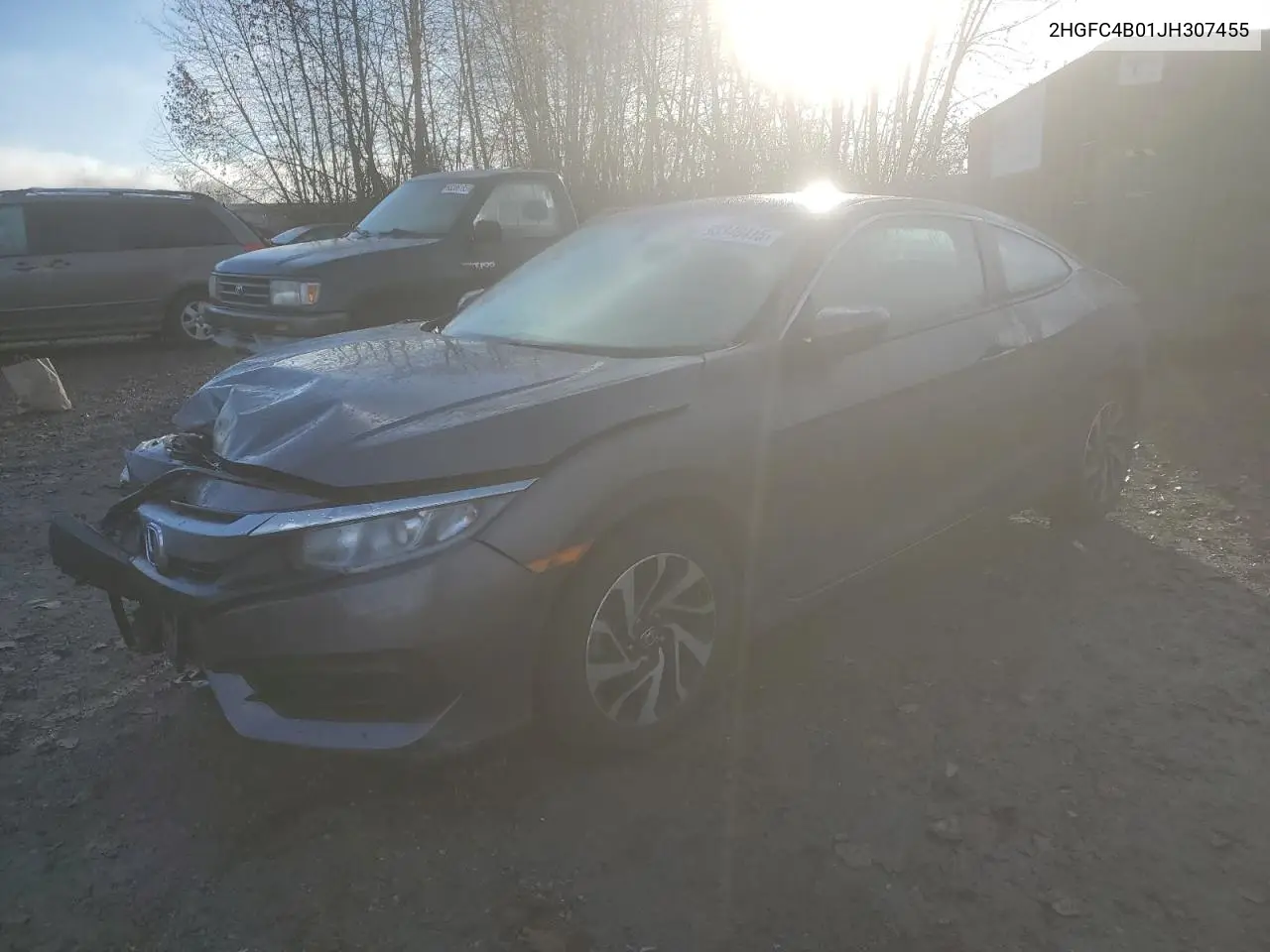 2HGFC4B01JH307455 2018 Honda Civic Lx