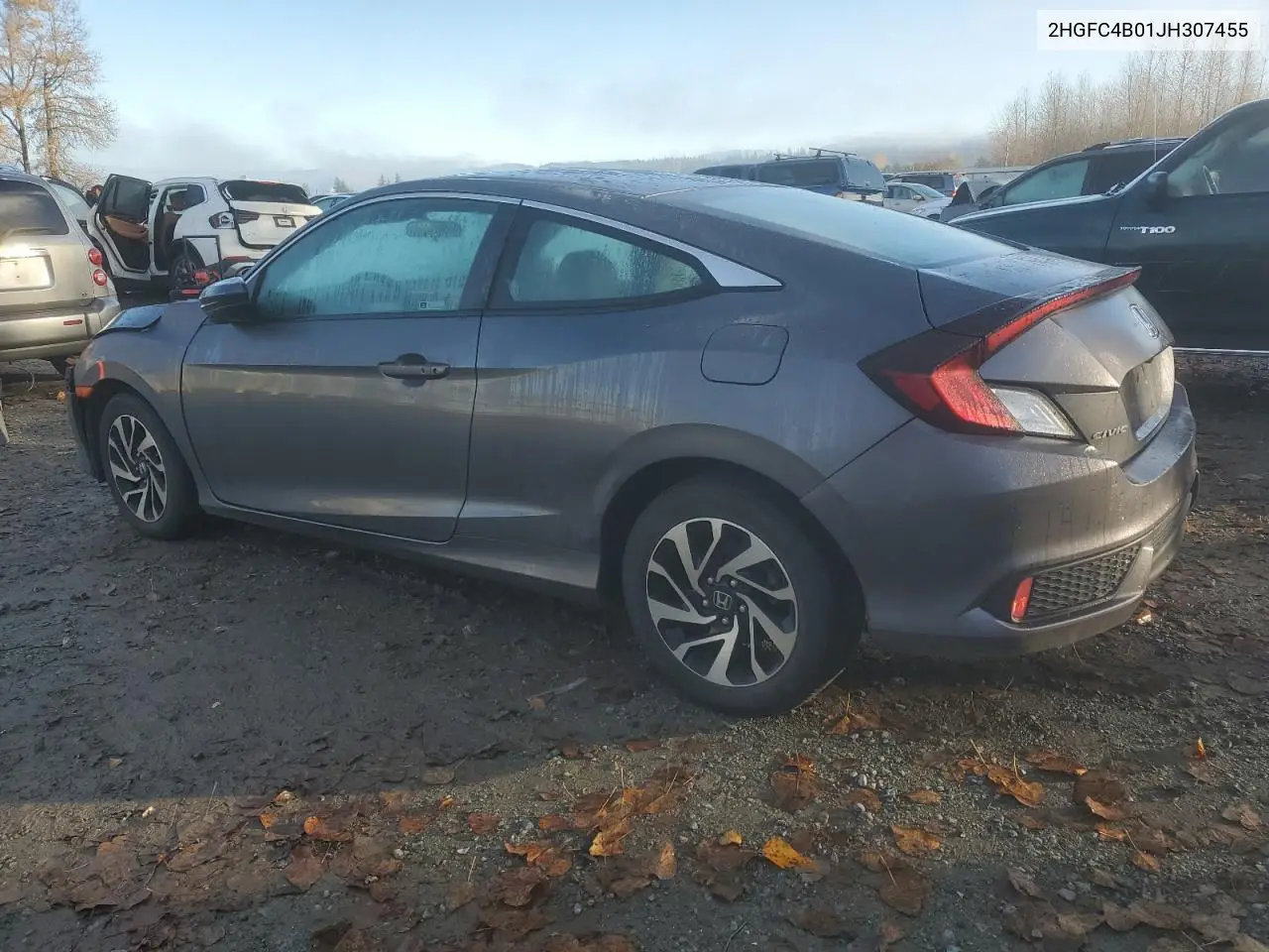 2HGFC4B01JH307455 2018 Honda Civic Lx
