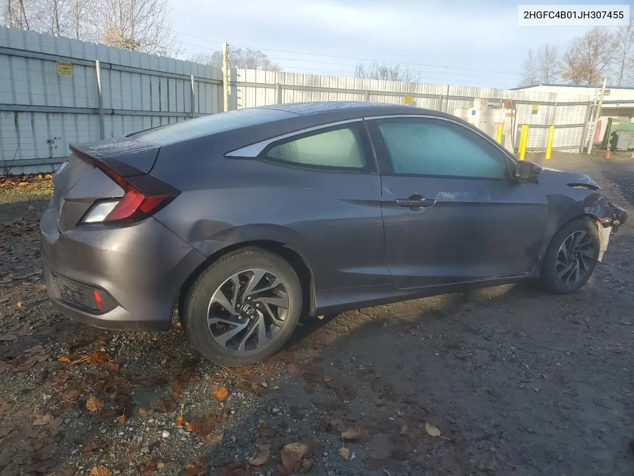 2HGFC4B01JH307455 2018 Honda Civic Lx