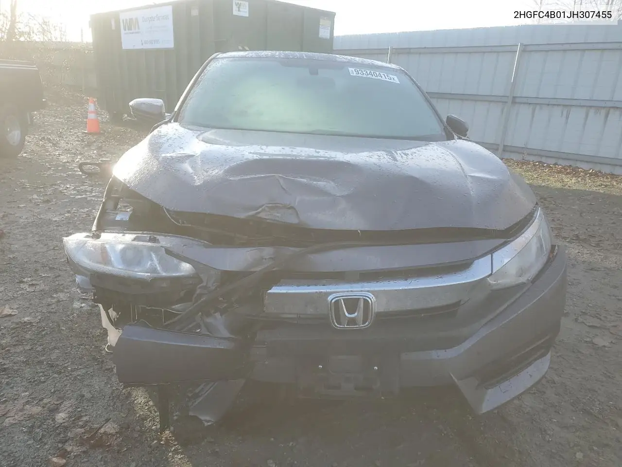 2HGFC4B01JH307455 2018 Honda Civic Lx