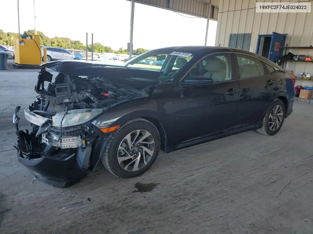 19XFC2F74JE024022 2018 Honda Civic Ex