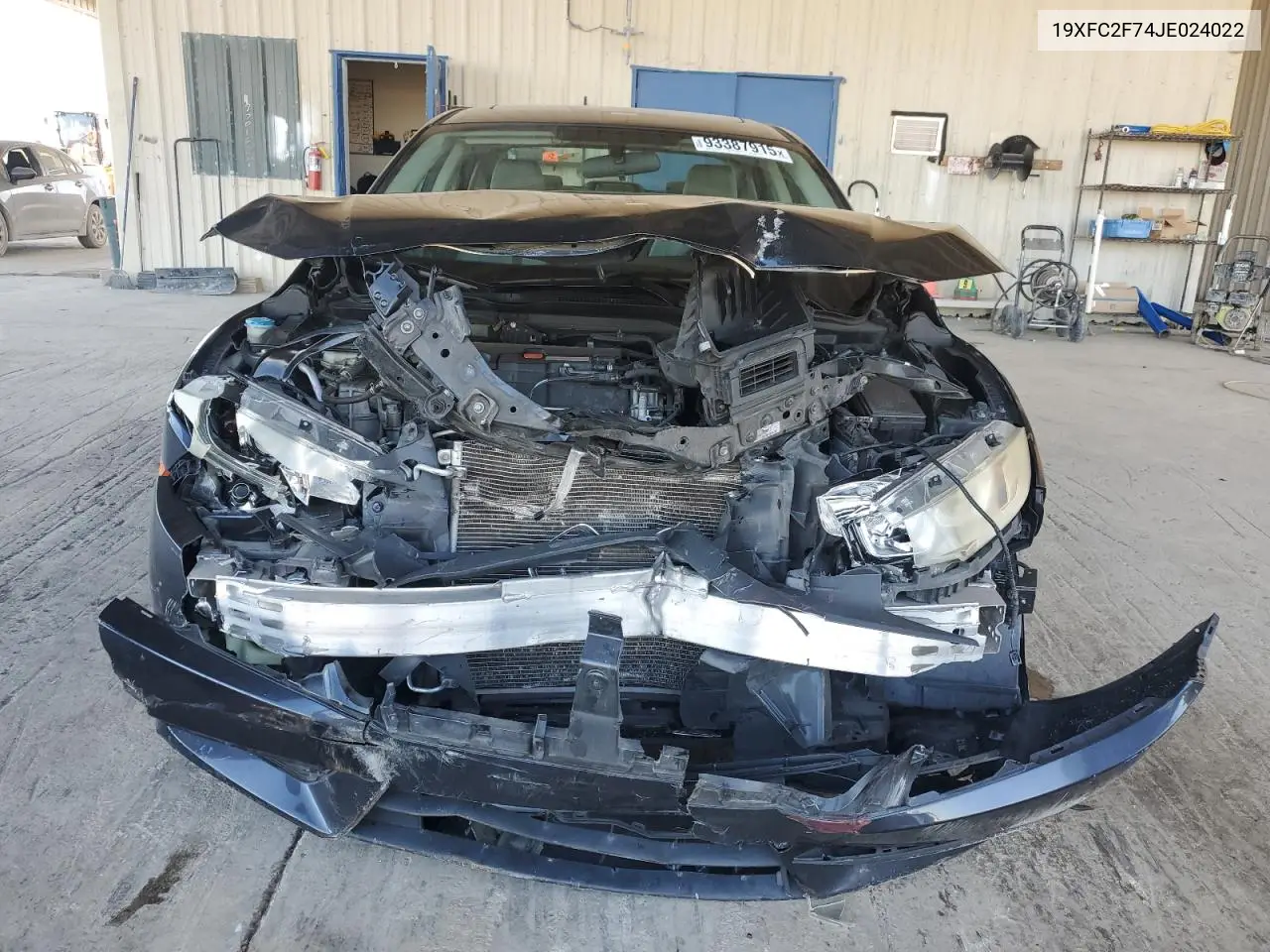 19XFC2F74JE024022 2018 Honda Civic Ex