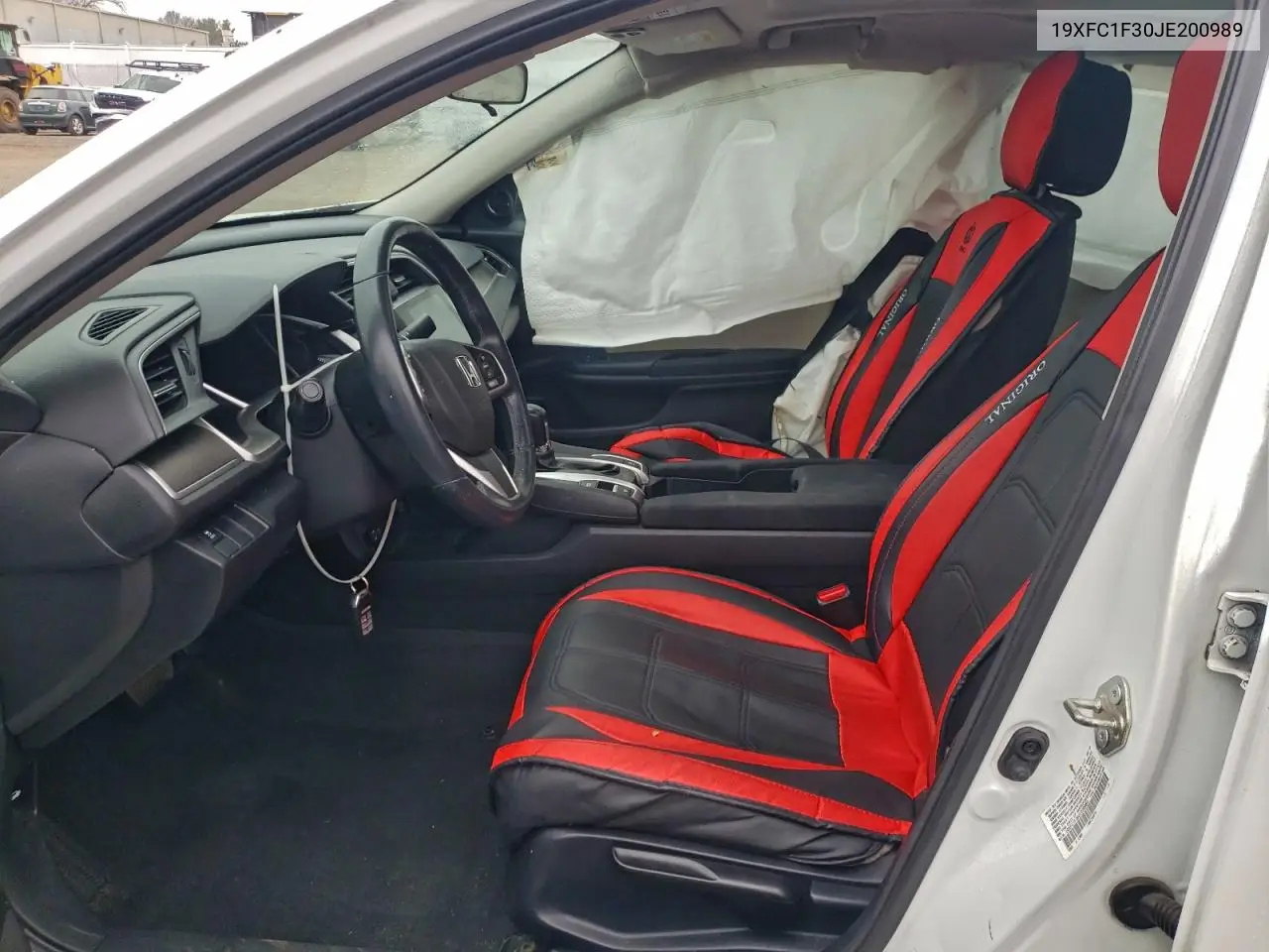 19XFC1F30JE200989 2018 Honda Civic Ex