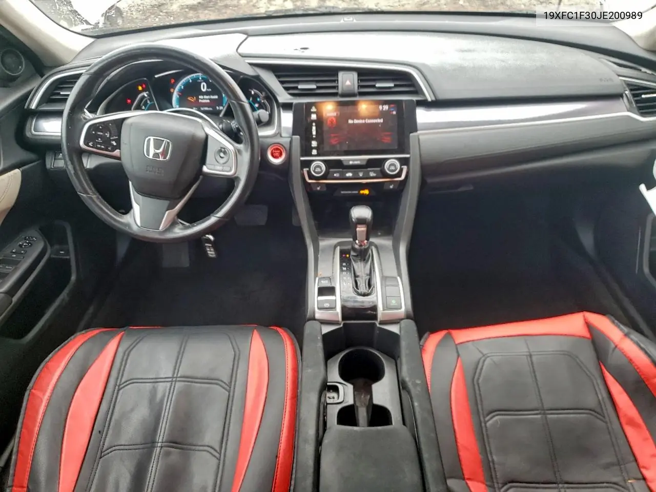 19XFC1F30JE200989 2018 Honda Civic Ex
