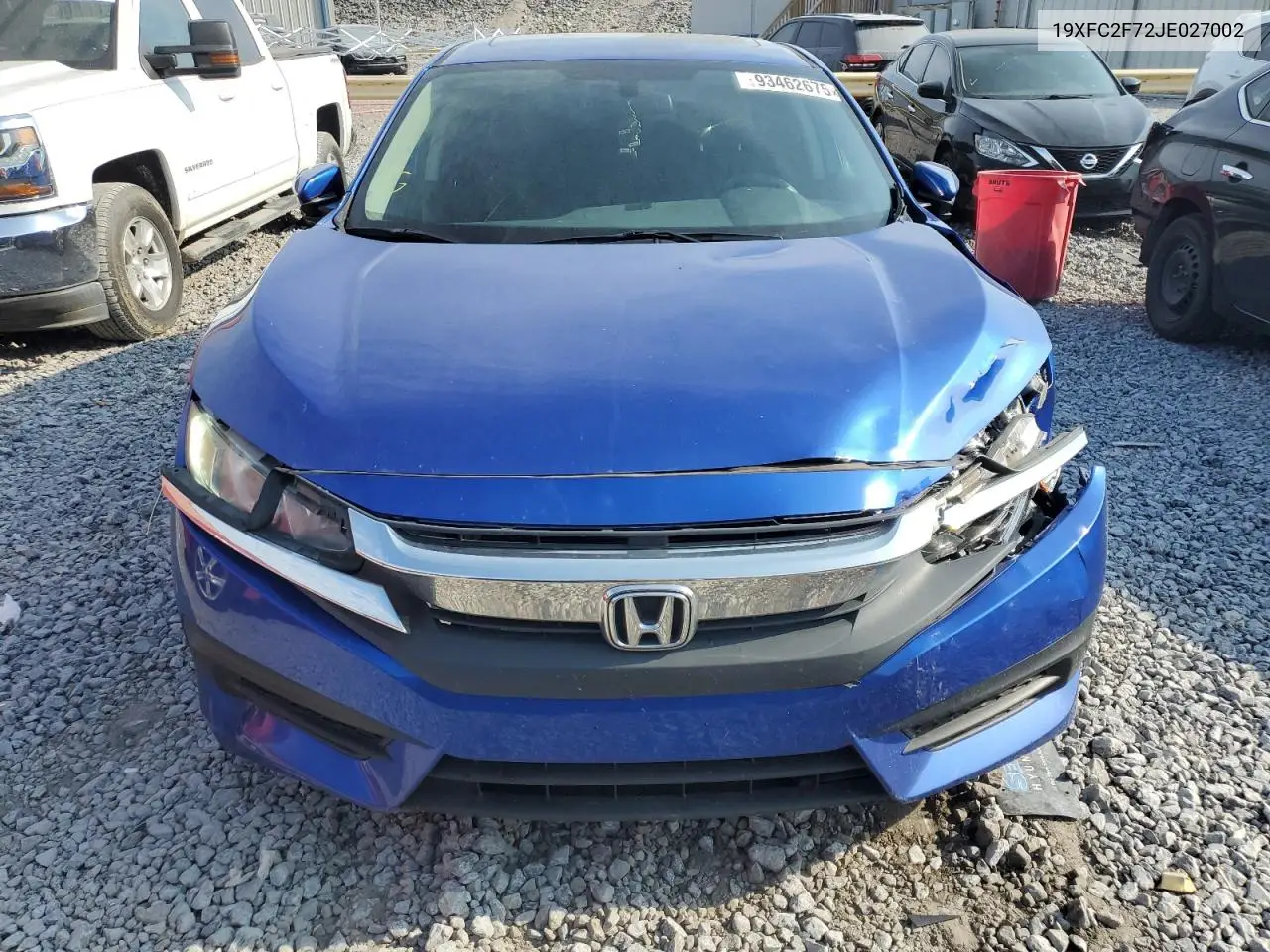 19XFC2F72JE027002 2018 Honda Civic Ex