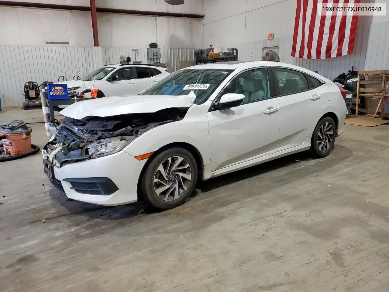 19XFC2F7XJE010948 2018 Honda Civic Ex