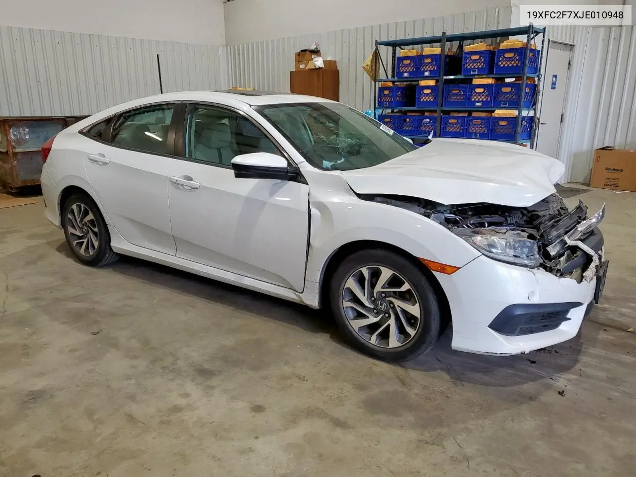 19XFC2F7XJE010948 2018 Honda Civic Ex