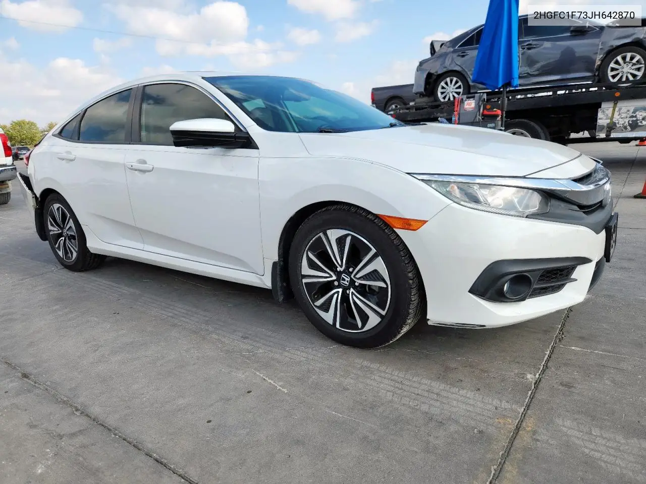 2HGFC1F73JH642870 2018 Honda Civic Exl