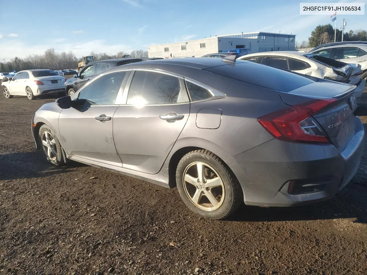 2HGFC1F91JH106534 2018 Honda Civic Touring