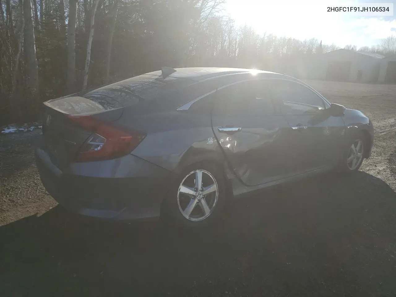 2HGFC1F91JH106534 2018 Honda Civic Touring